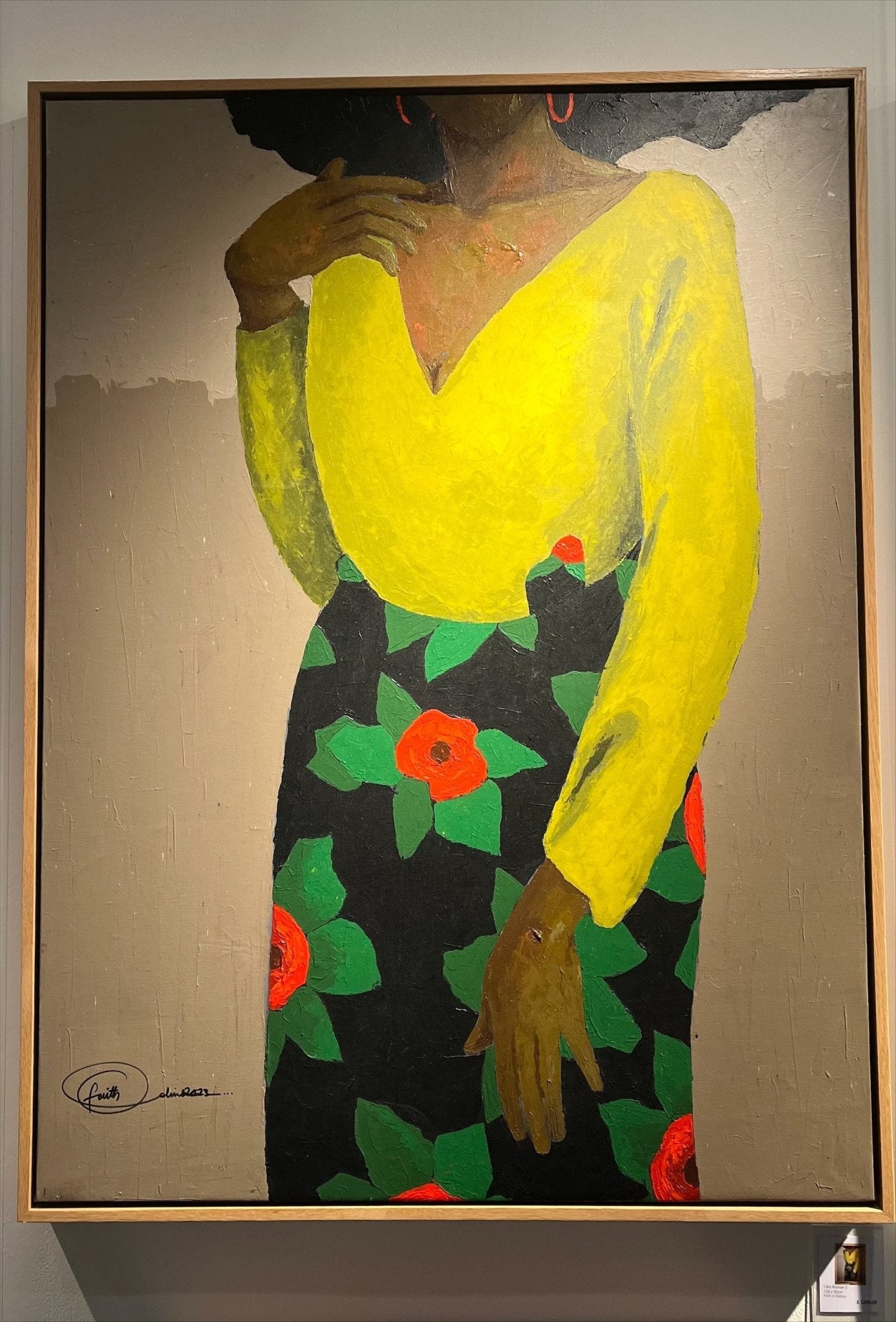 Bibianna African Art Collective Showcases Faith’s I Am Woman Series at Fresh Art Fair, London - Bibianna African Art Collective