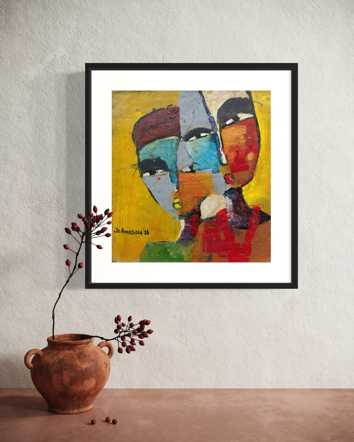 J.O. Aransiola — Works on Paper No. 8
