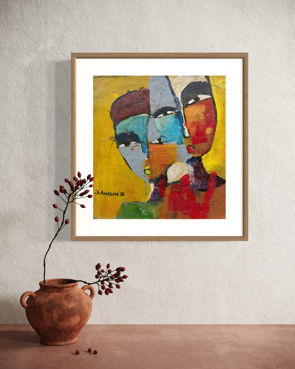 J.O. Aransiola — Works on Paper No. 8