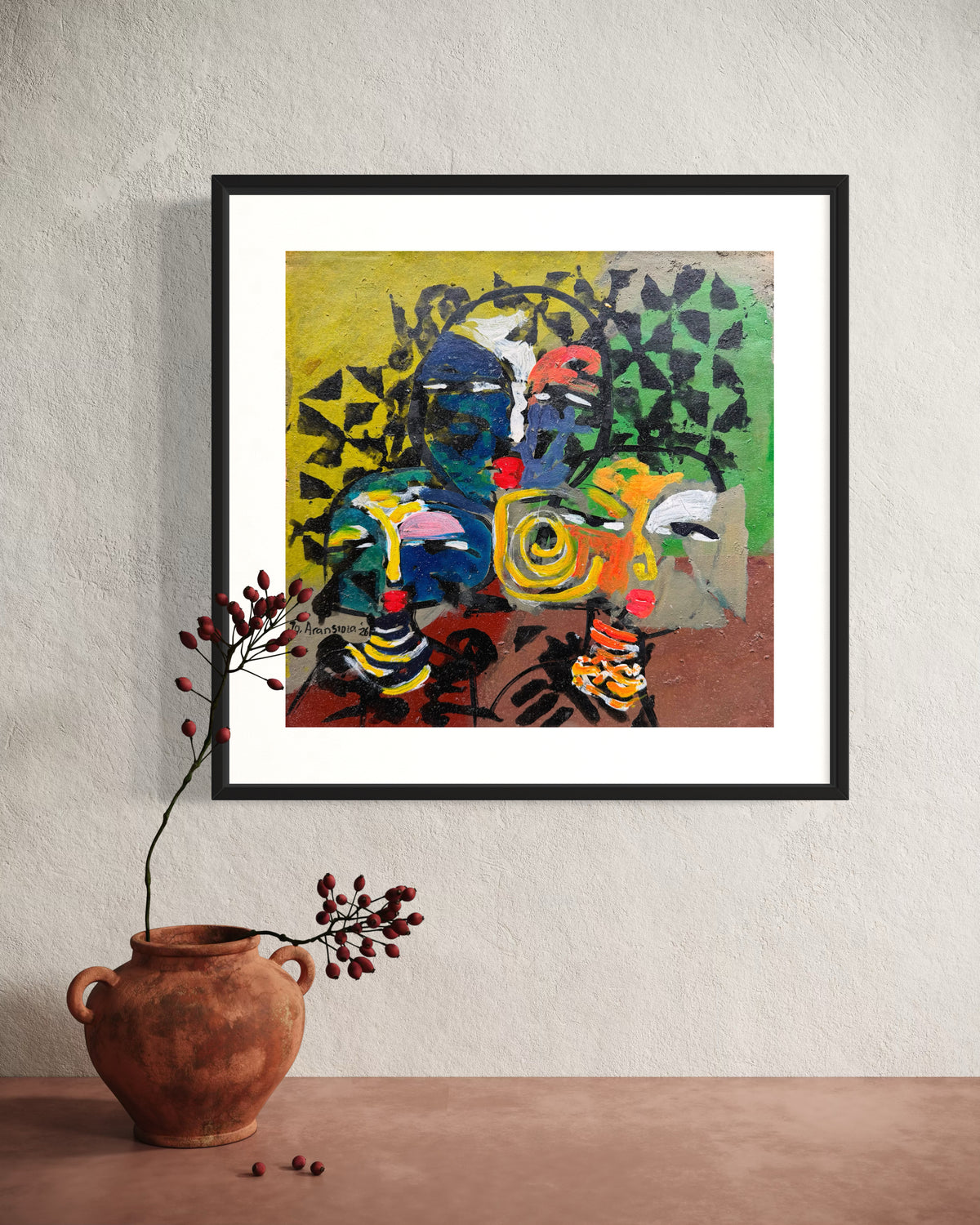 J.O. Aransiola — Works on Paper No. 5