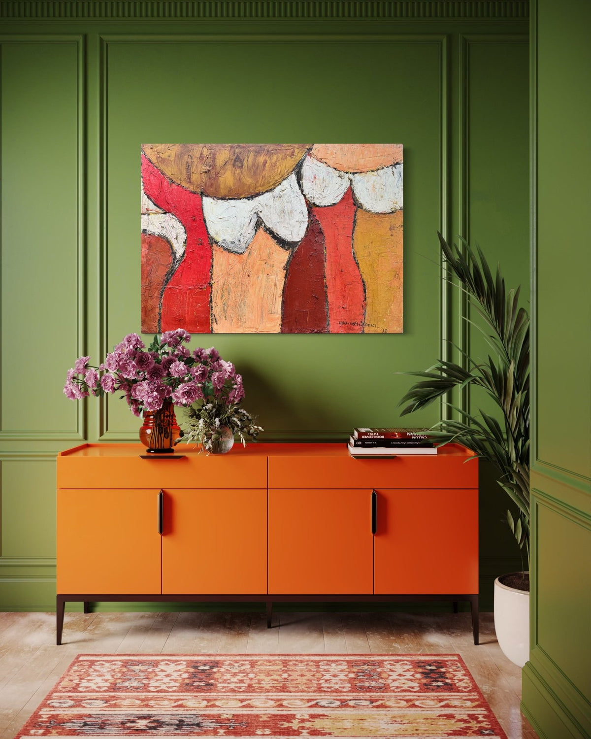 Abstract Exploration by Akhile - Bibianna African Art Collective