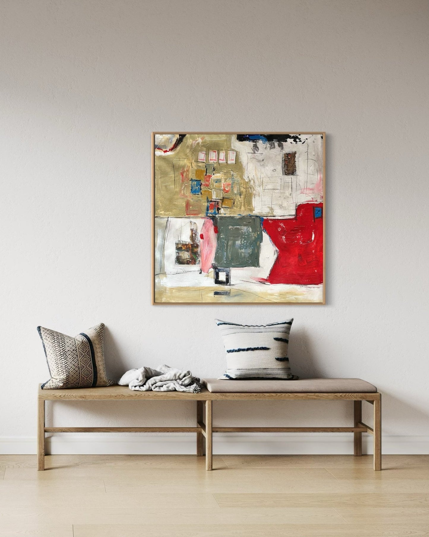 Abstract Painting - Bibianna African Art Collective