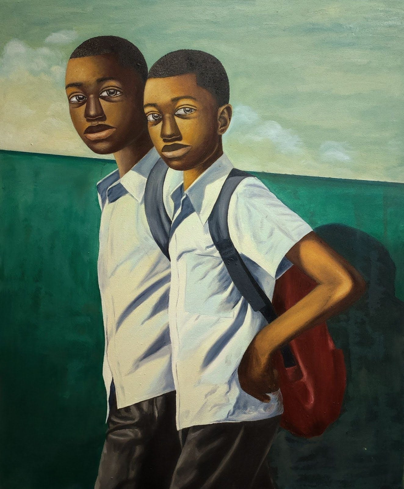 "Back From School" - Bibianna African Art Collective