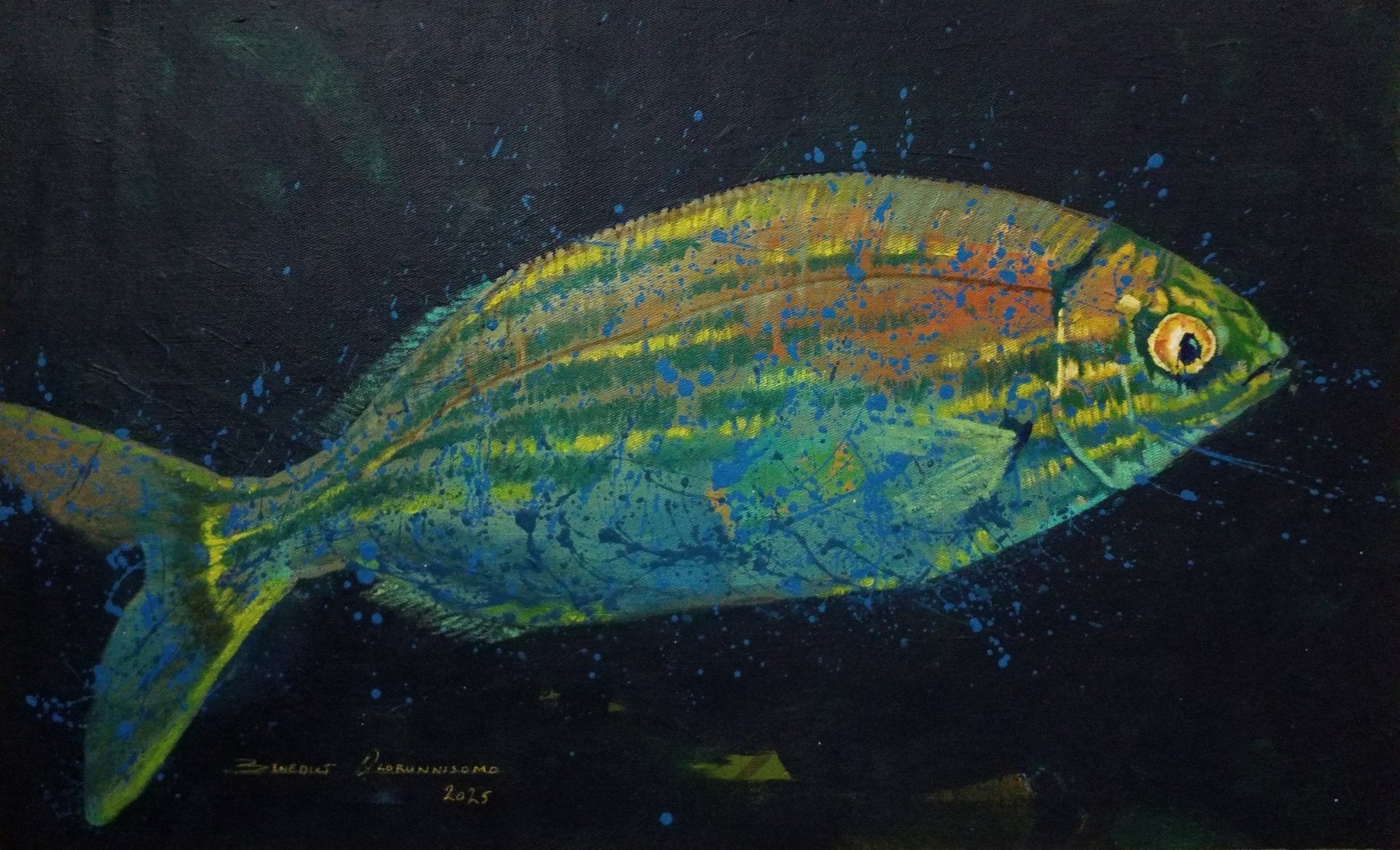 Benedict Olorunnisomo Print (Unframed) - Bibianna African Art Collective