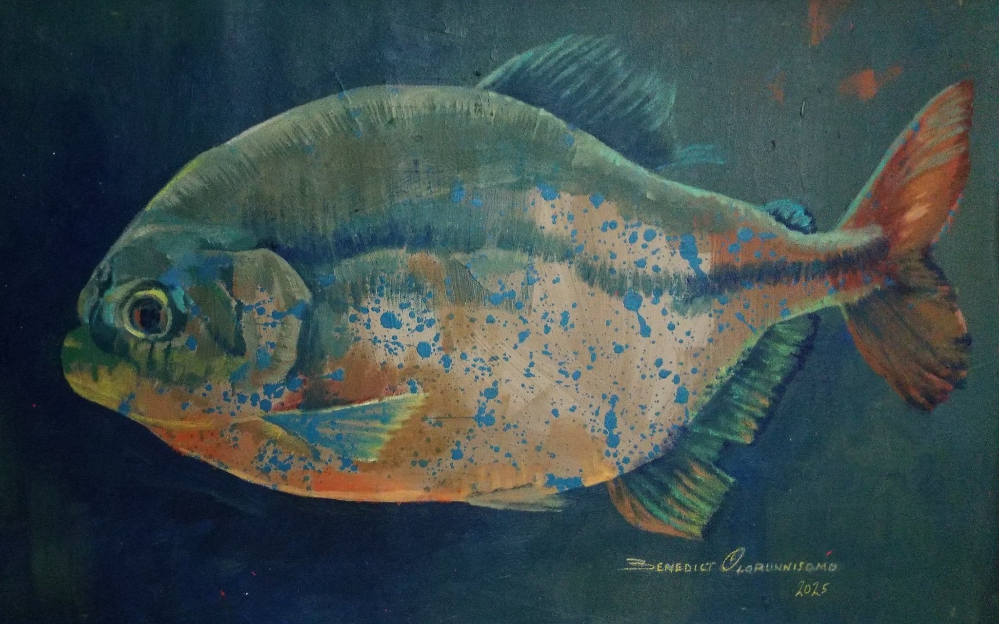 benedict olorunnisomo Prints Unframed - Bibianna African Art Collective