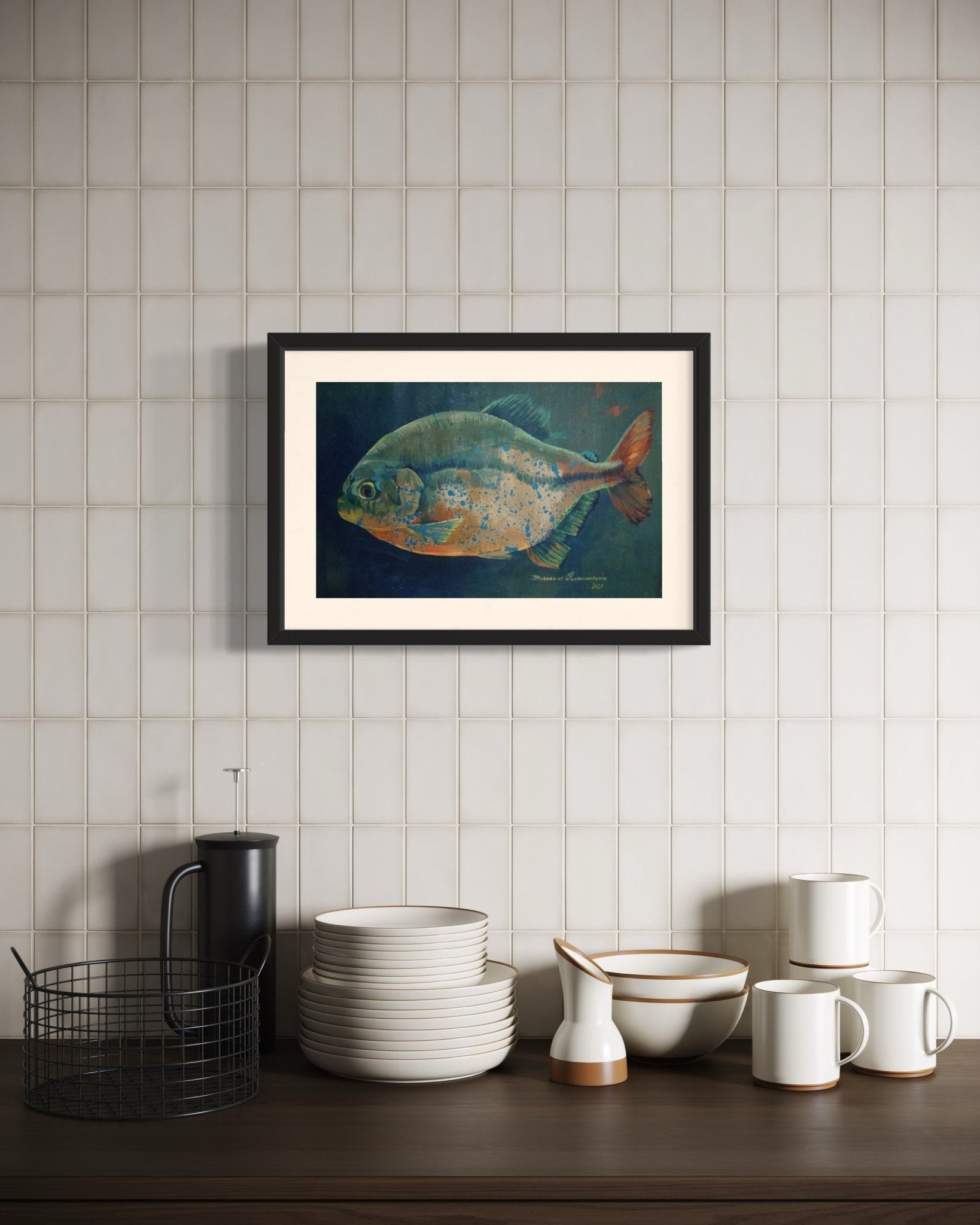 benedict olorunnisomo Prints Unframed - Bibianna African Art Collective