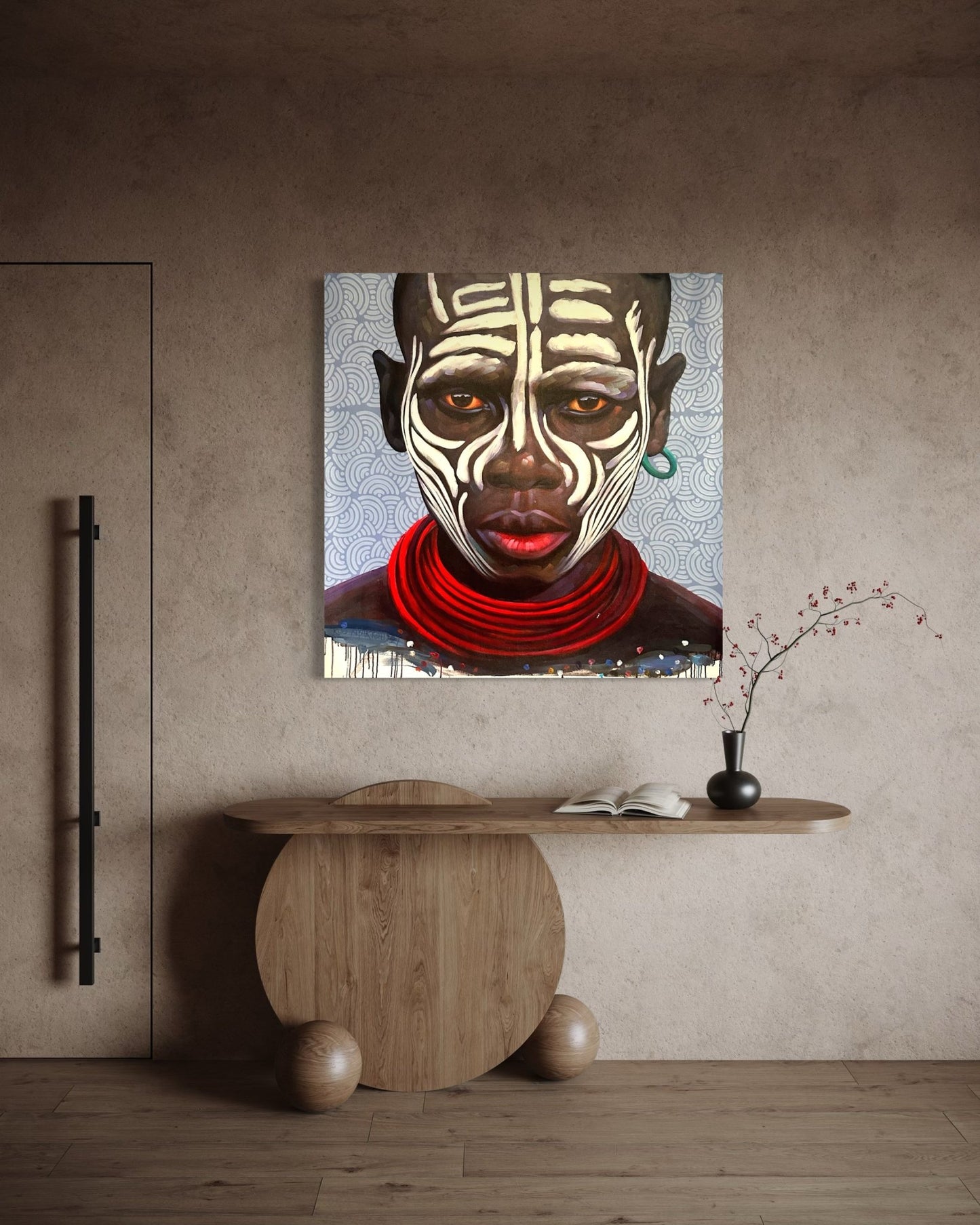 Kwesi Koo Nyarkoh Original Impresionist Painting 1 - Bibianna African Art Collective