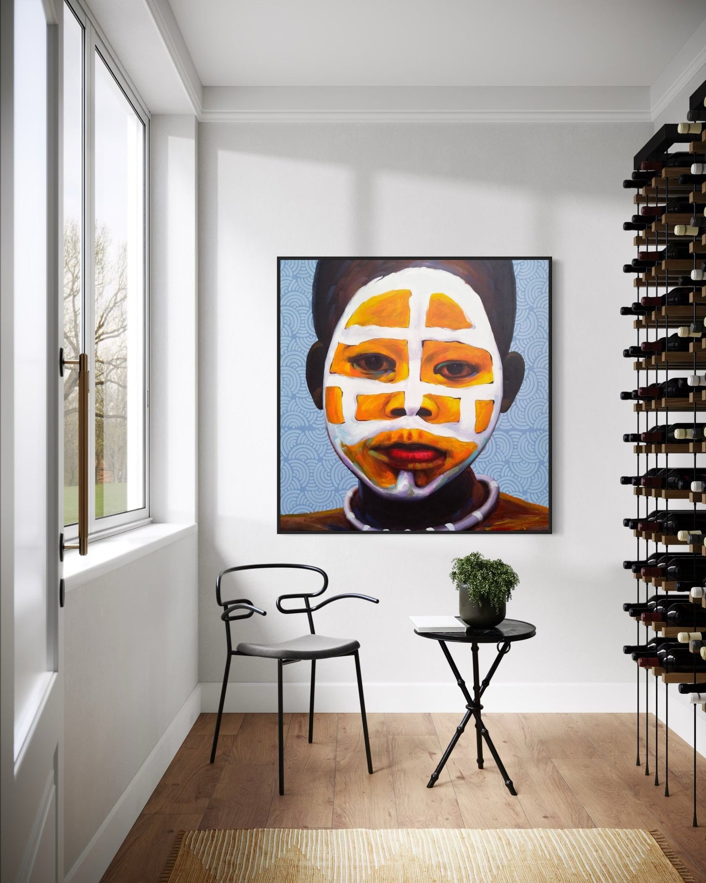 Kwesi Koo Nyarkoh Original Impresionist Painting 2 - Bibianna African Art Collective