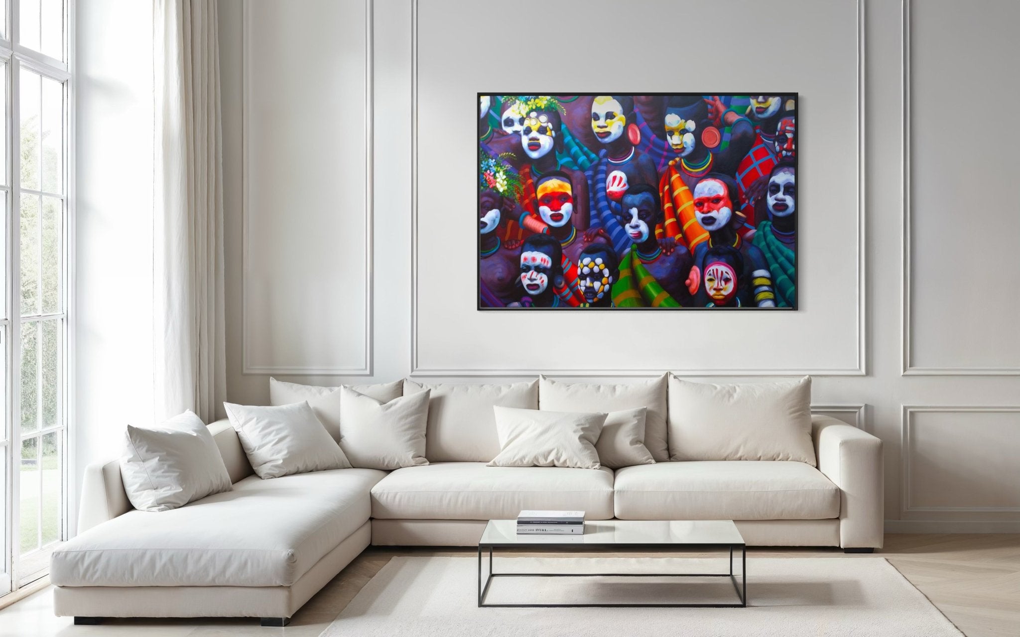 Kwesi Koo Nyarkoh Original Impresionist Painting 5 - Bibianna African Art Collective