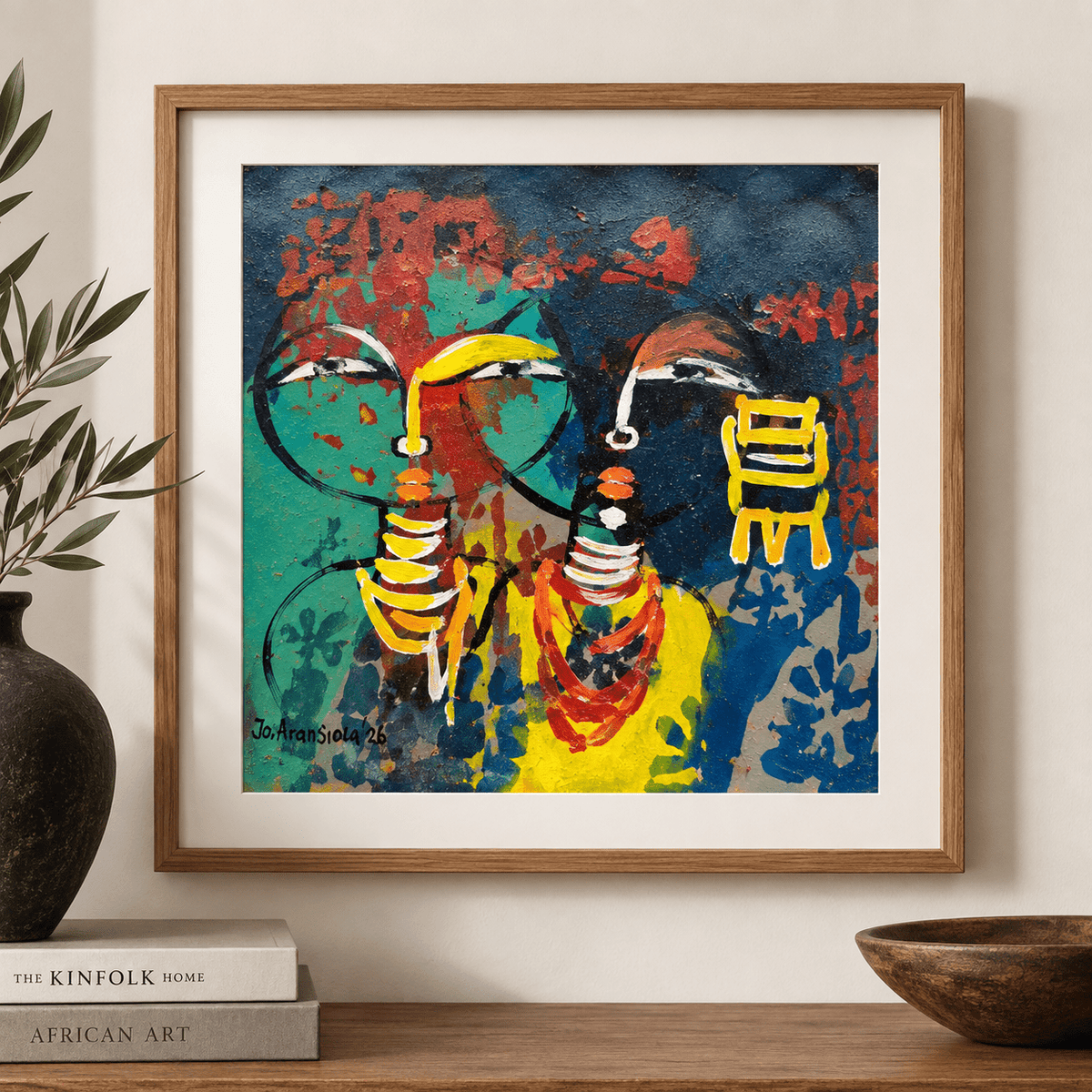 New Miniature Series J.O. Aransiola - Bibianna African Art Collective