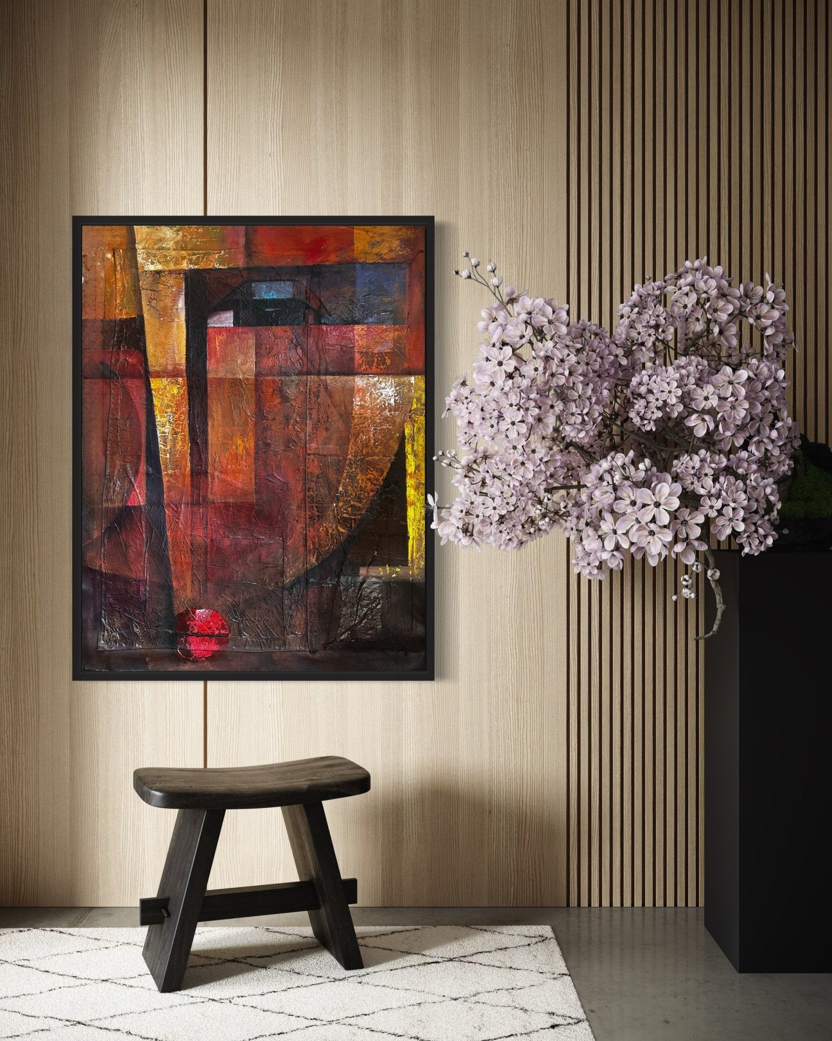 Original painting by Ankeli - Bibianna African Art Collective