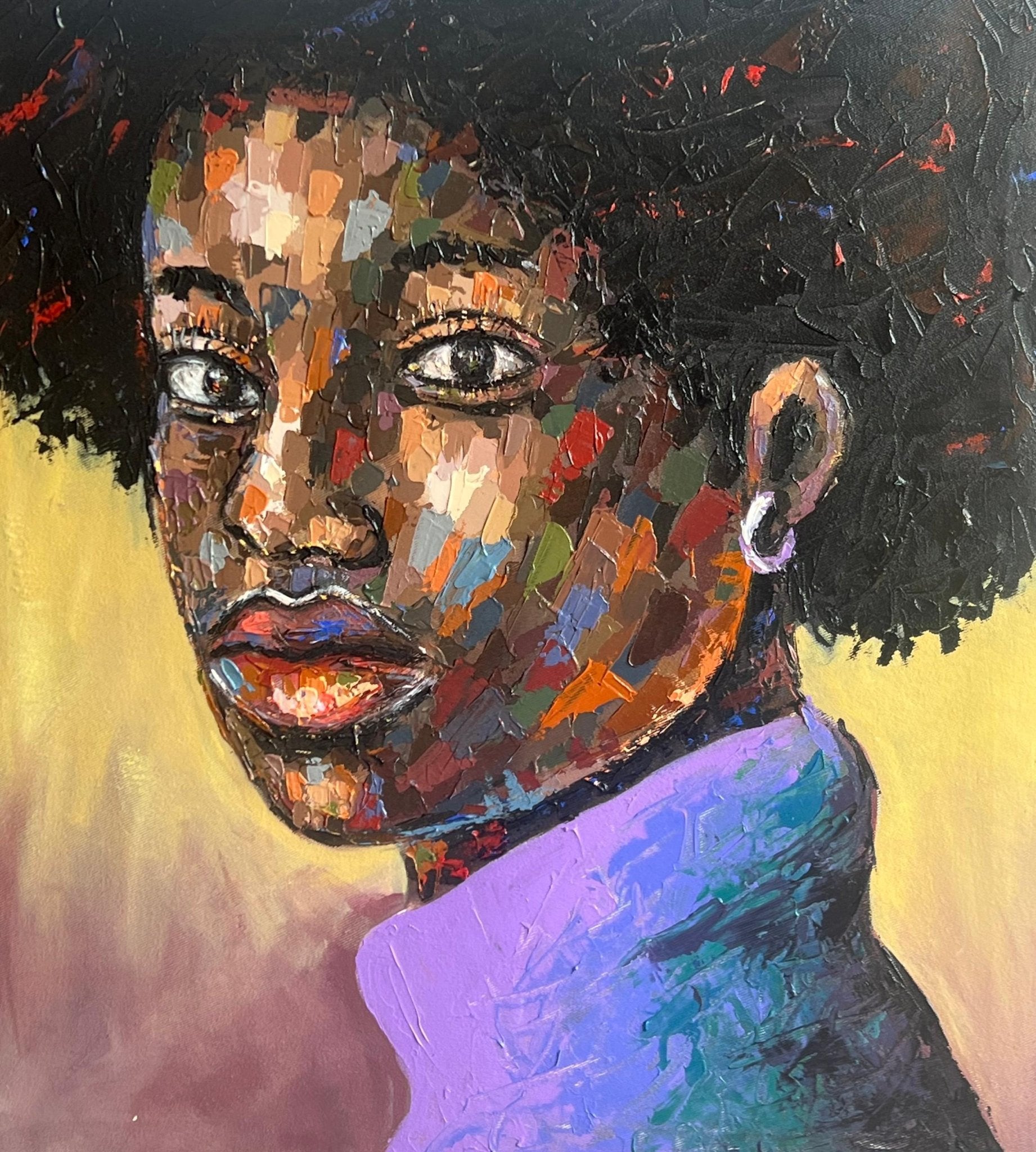 Reflection of Myself - Bibianna African Art Collective