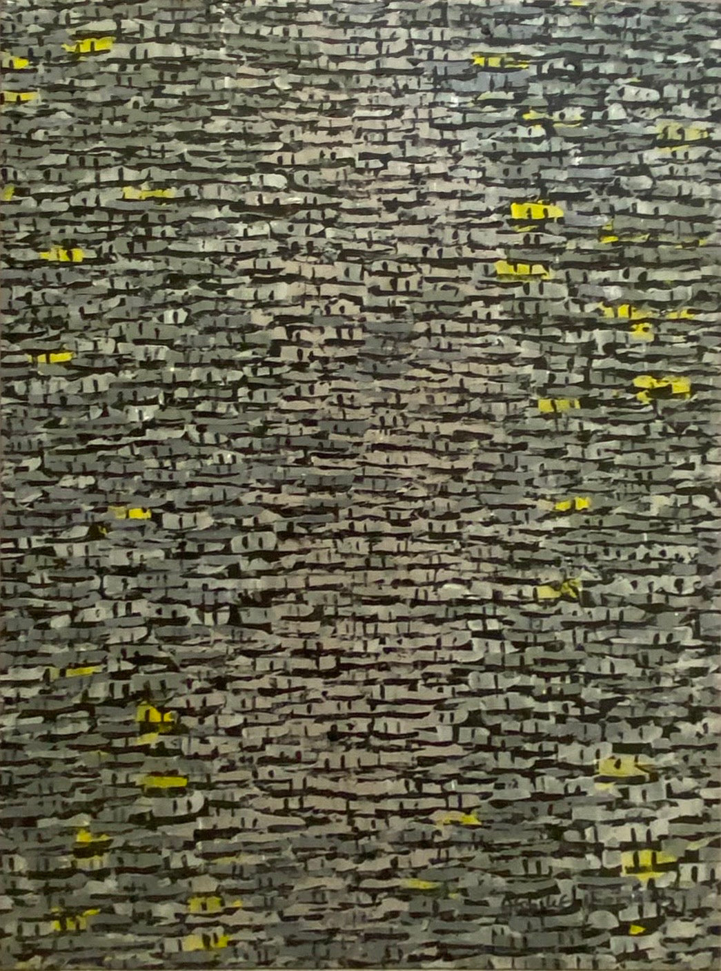 "Rooftops Series" in Amber/Gold by Akhile Ehiforia