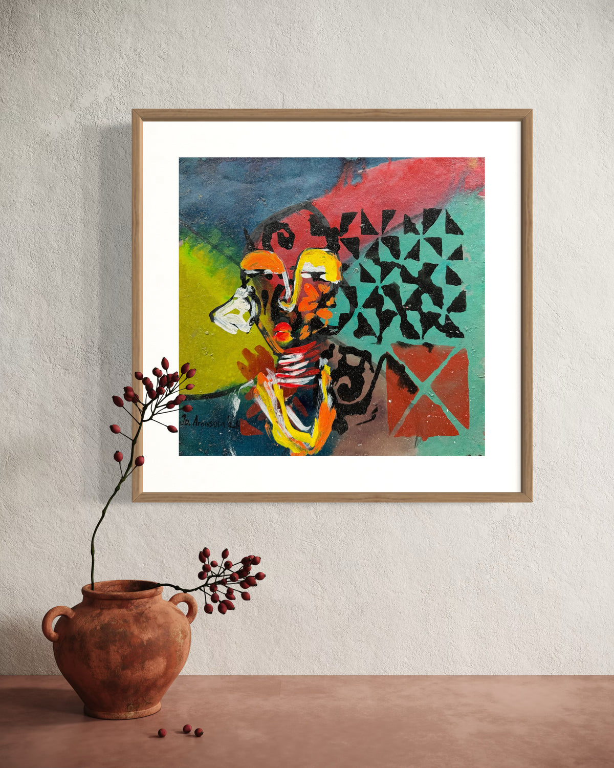 J.O. Aransiola — Works on Paper No. 4