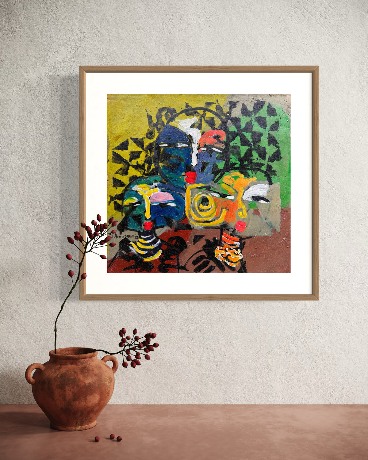 J.O. Aransiola — Works on Paper No. 5