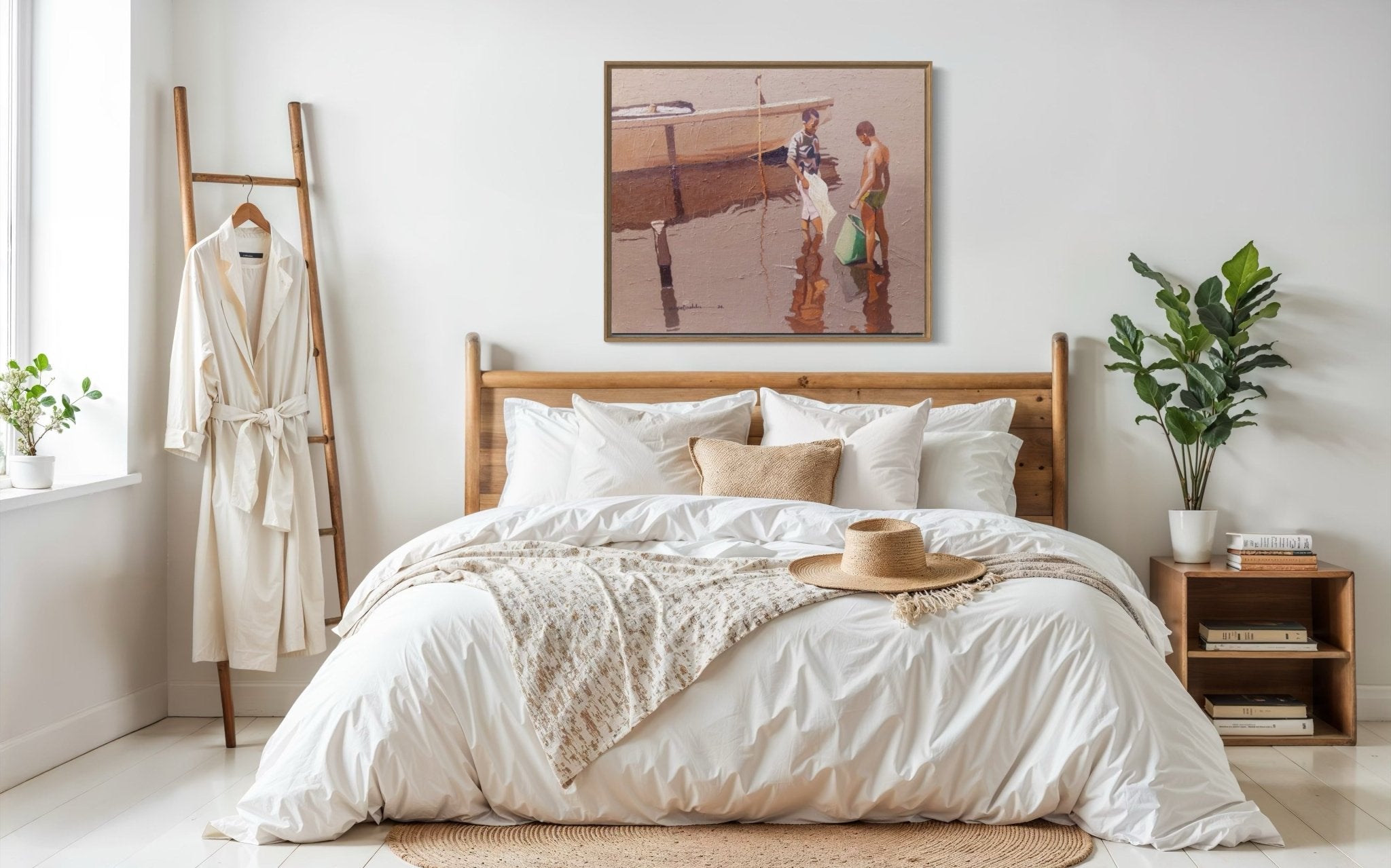 "Afternoon Hunting" Still Life by Nosa Osadolor - Bibianna African Art Collective