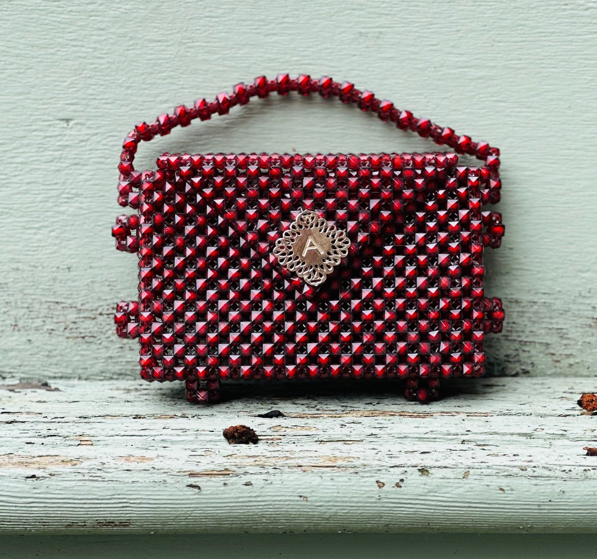 Ariaba Hand Beaded Clutch - Bibianna African Art Collective