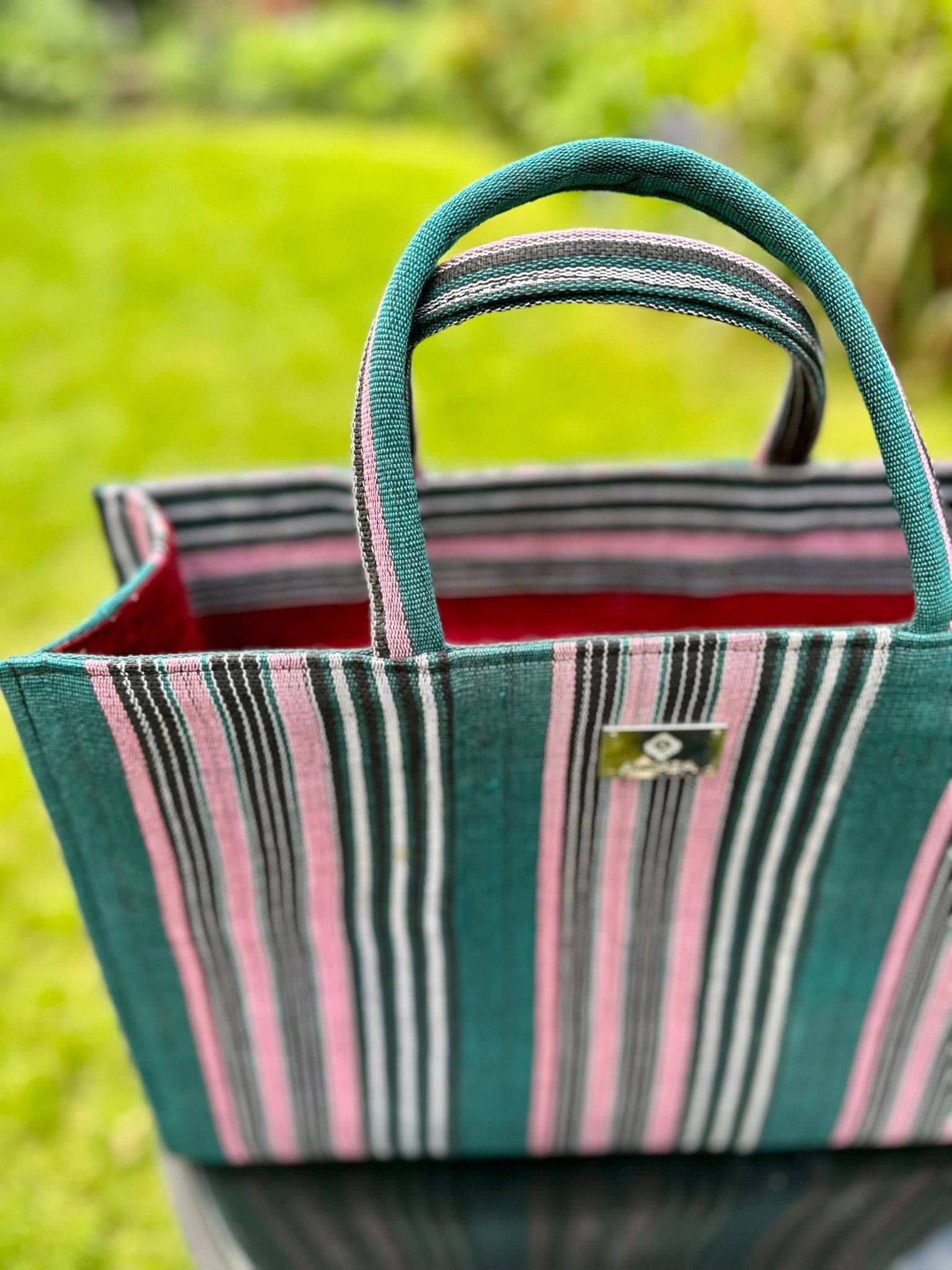 Ashoké Book Tote - Pink - Bibianna African Art Collective