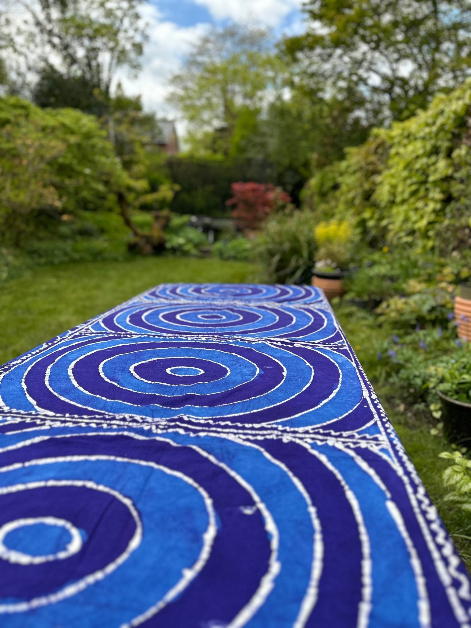 Batik Table cloth - Iyika - Bibianna African Art Collective