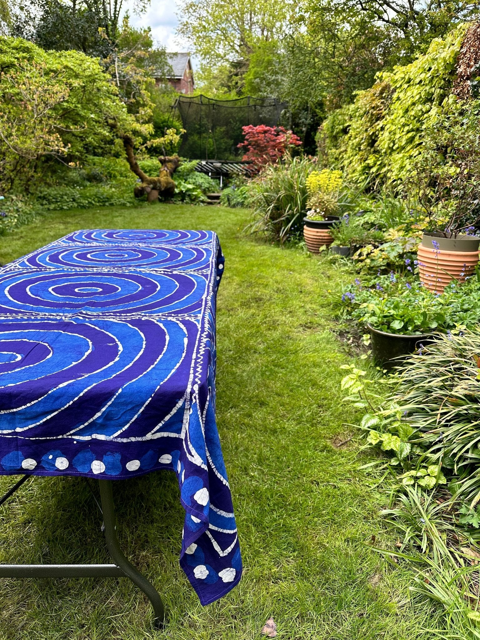 Batik Table cloth - Iyika - Bibianna African Art Collective