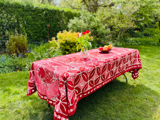 Batik Tablecloth / Blanket - Azų Extra large - Bibianna African Art Collective