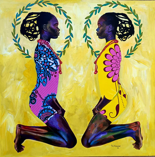 "Beautiful Reflections" - Bibianna African Art Collective