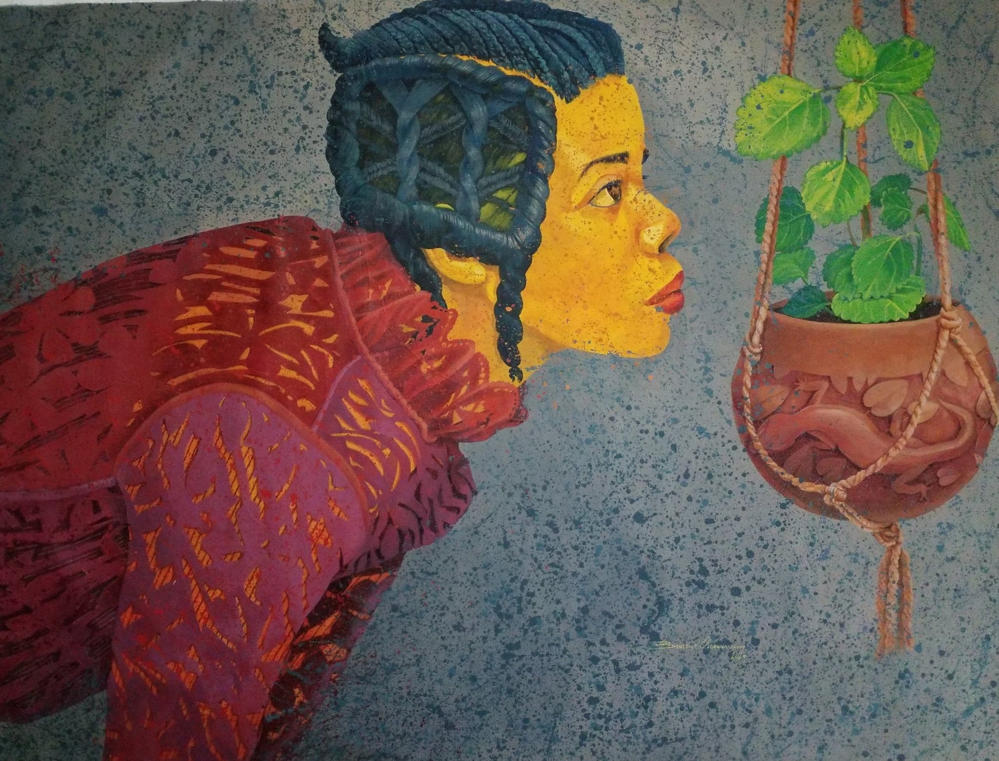 benedict olorunnisomo Prints Unframed - Bibianna African Art Collective