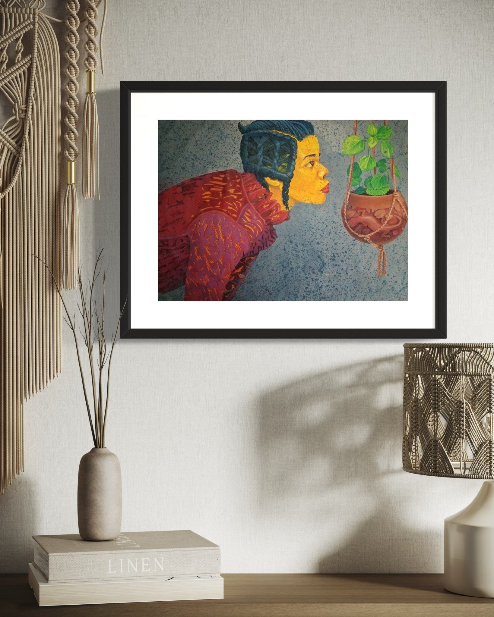 benedict olorunnisomo Prints Unframed - Bibianna African Art Collective