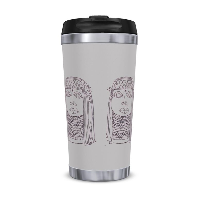 Benin Queen Travel Mug - Bibianna African Art Collective