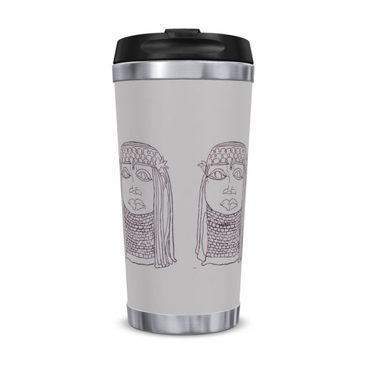 Benin Queen Travel Mug - Bibianna African Art Collective