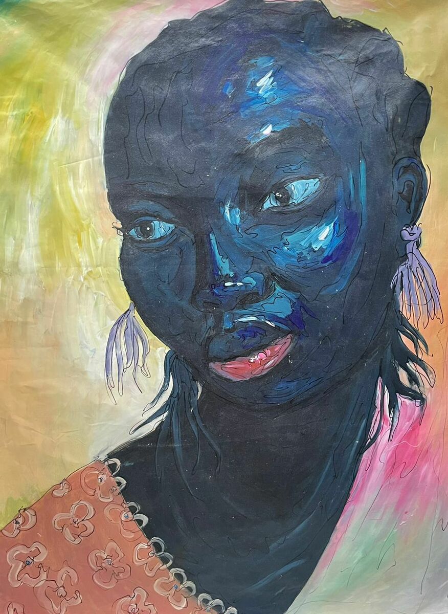 Expressionism African Expressionist Portrait