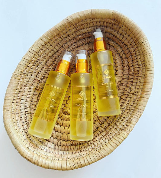 Divine Glow Body Oil - 100% Natural - Bibianna African Art Collective