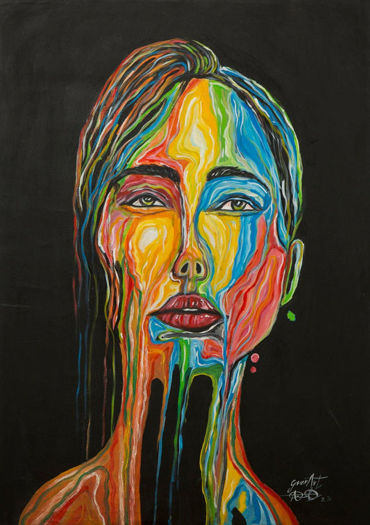 Drops of Emotion - Bibianna African Art Collective