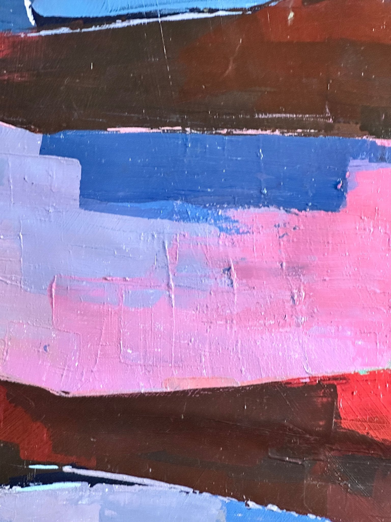 "Exodus" Acrylic On Canvas - Bibianna African Art Collective