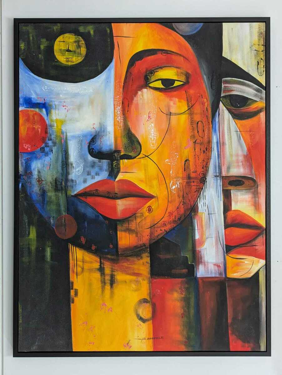 Eye Of The Moon - Bibianna African Art Collective