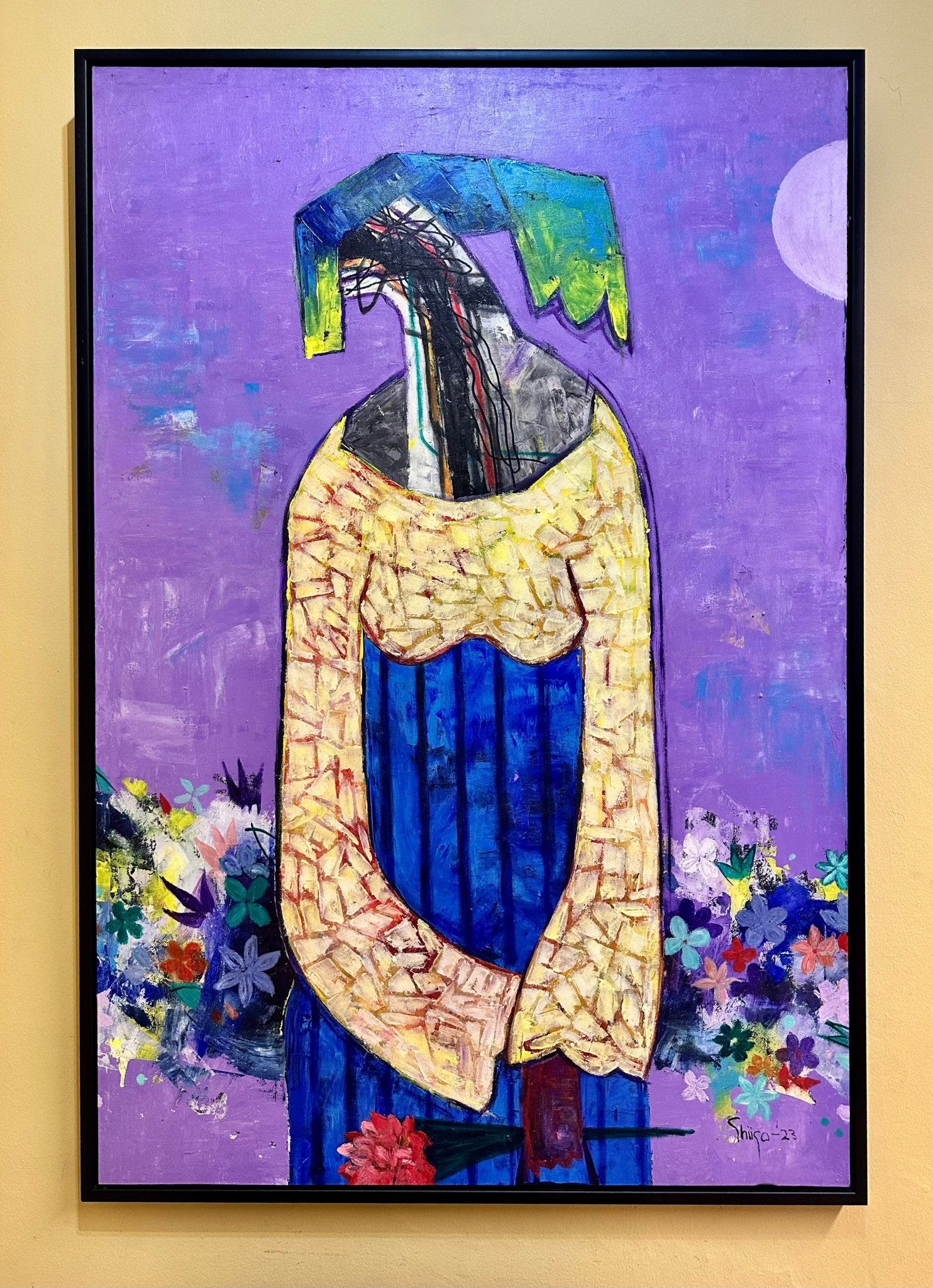 Floral Reverie: "Loving Saturday" - Bibianna African Art Collective