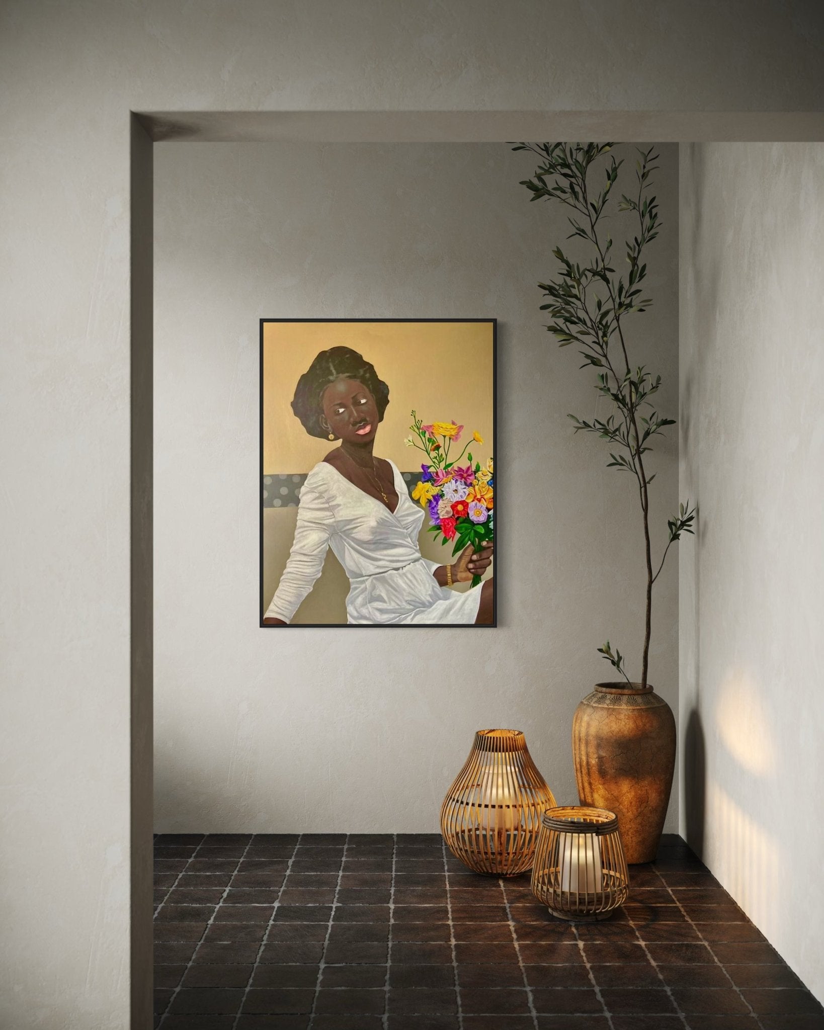 "Give yourself all the flowers" - Bibianna African Art Collective