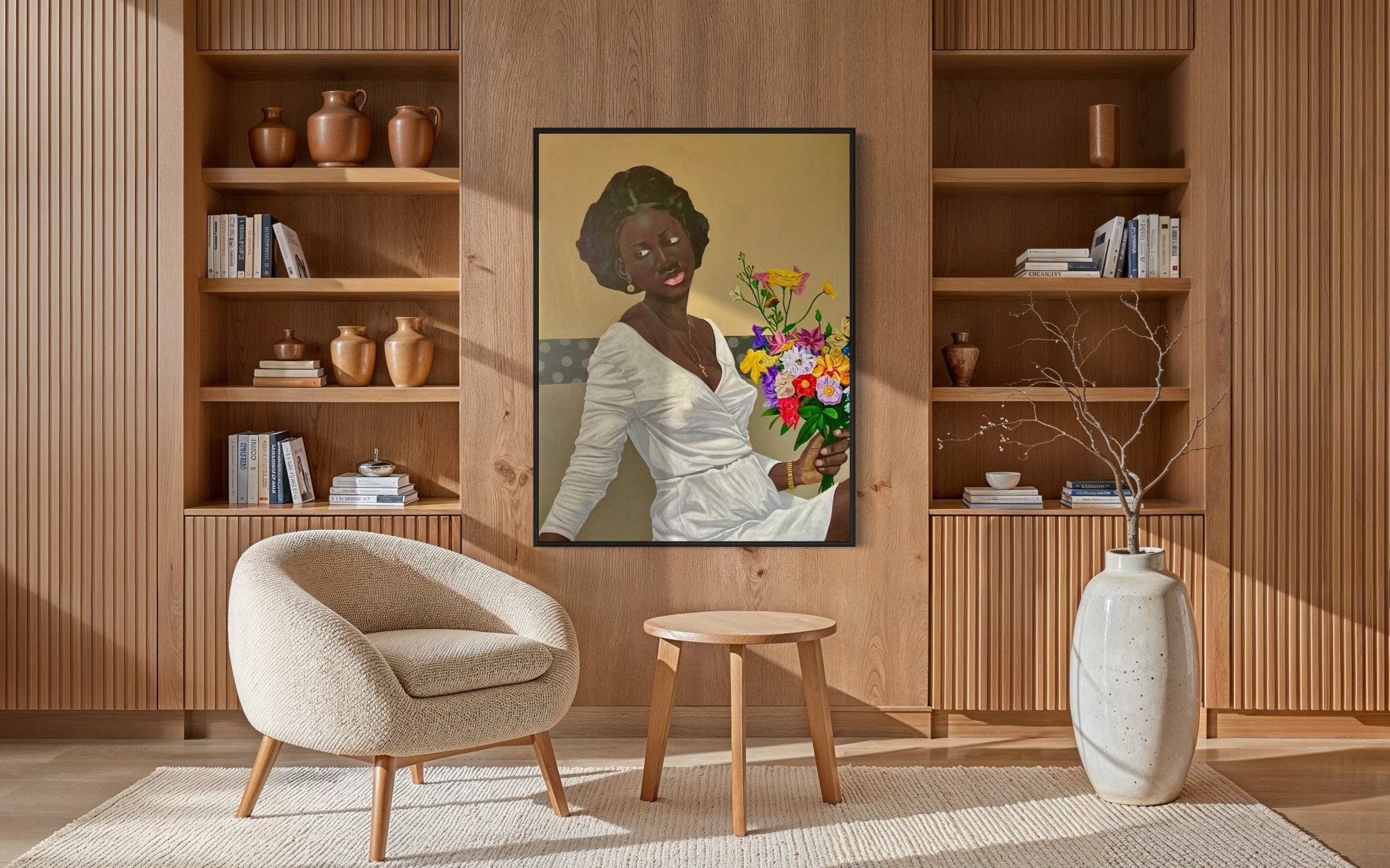 "Give yourself all the flowers" - Bibianna African Art Collective