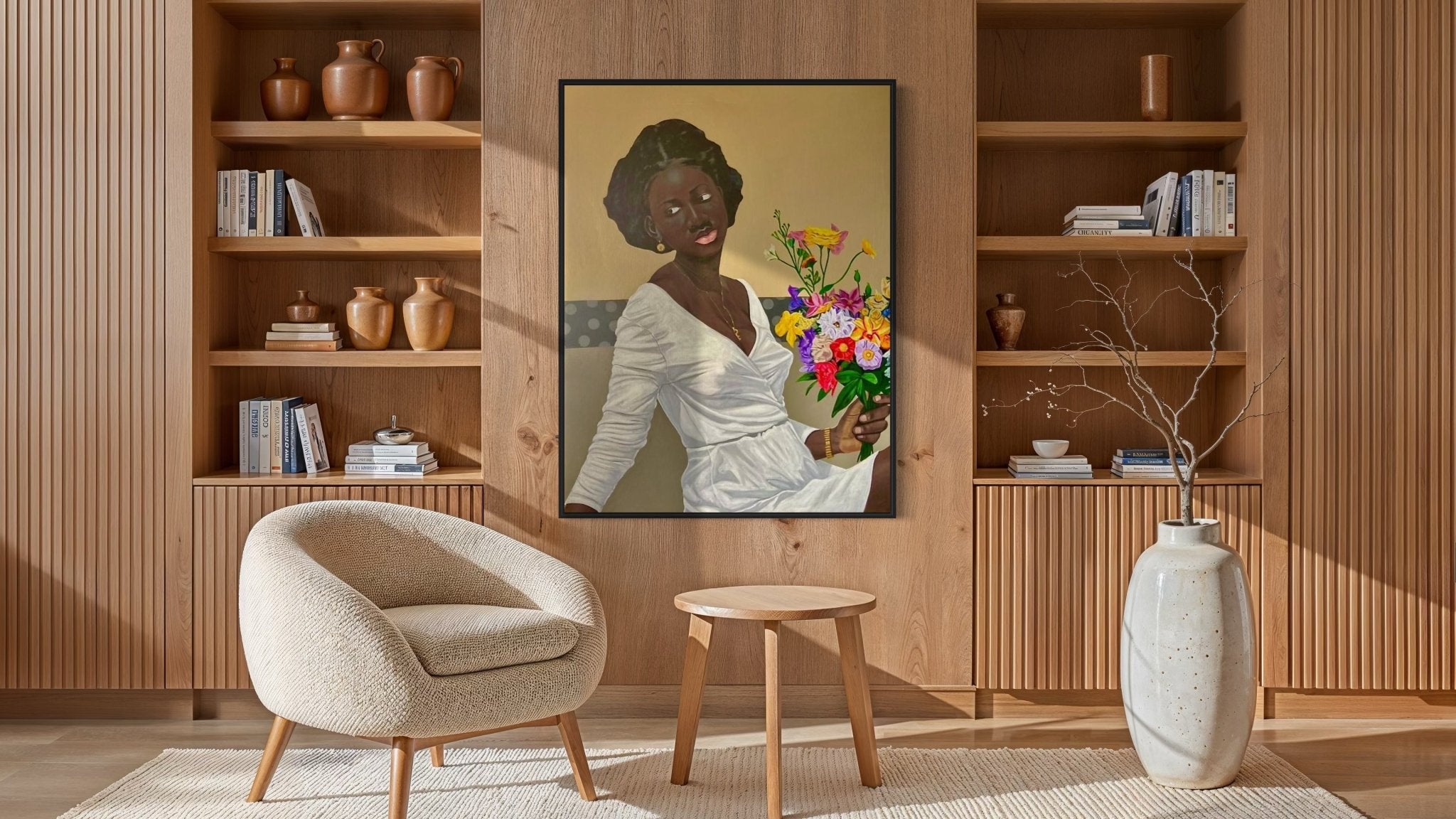 "Give yourself all the flowers" - Bibianna African Art Collective