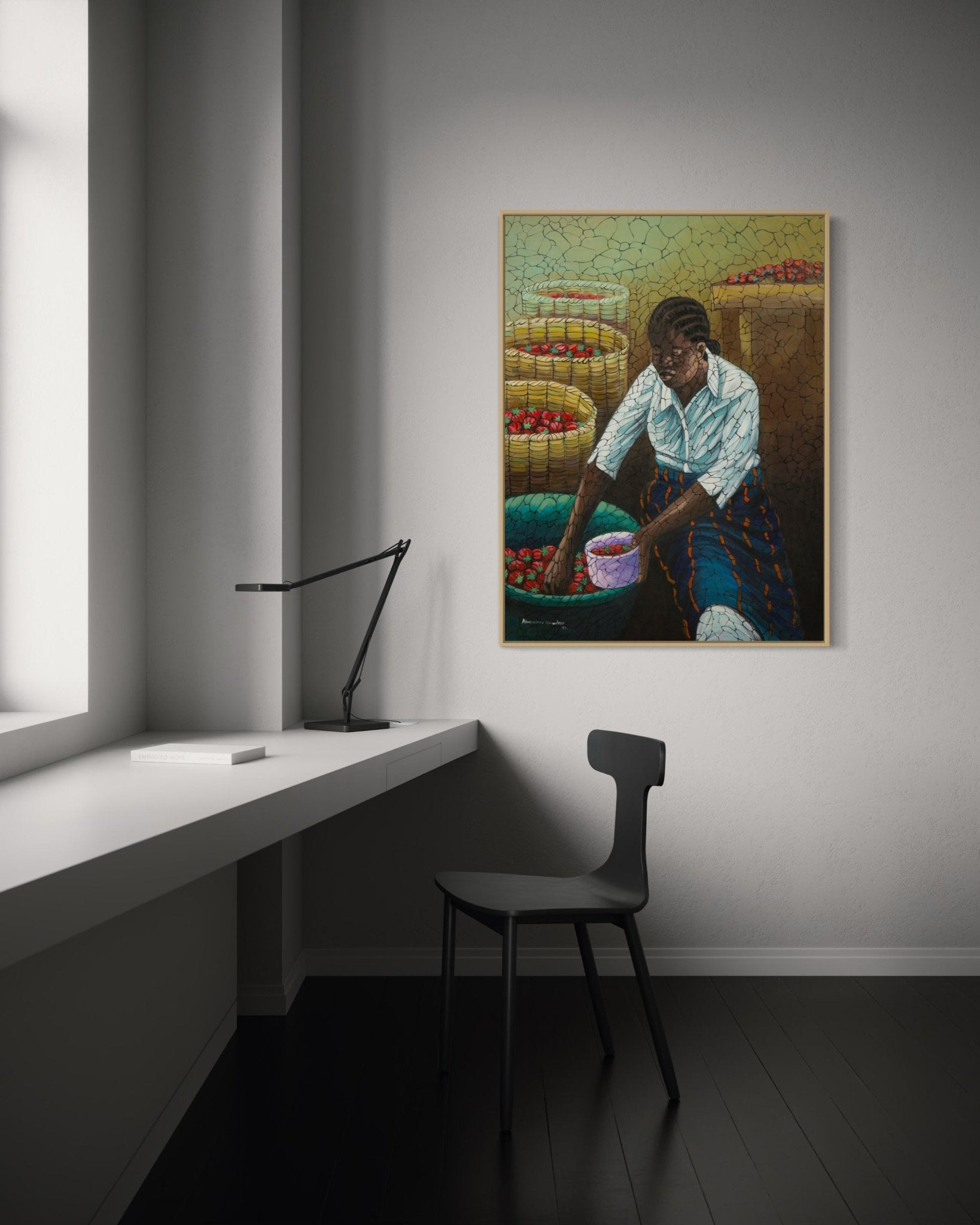 "Harvest" 120 x 90cm - Bibianna African Art Collective