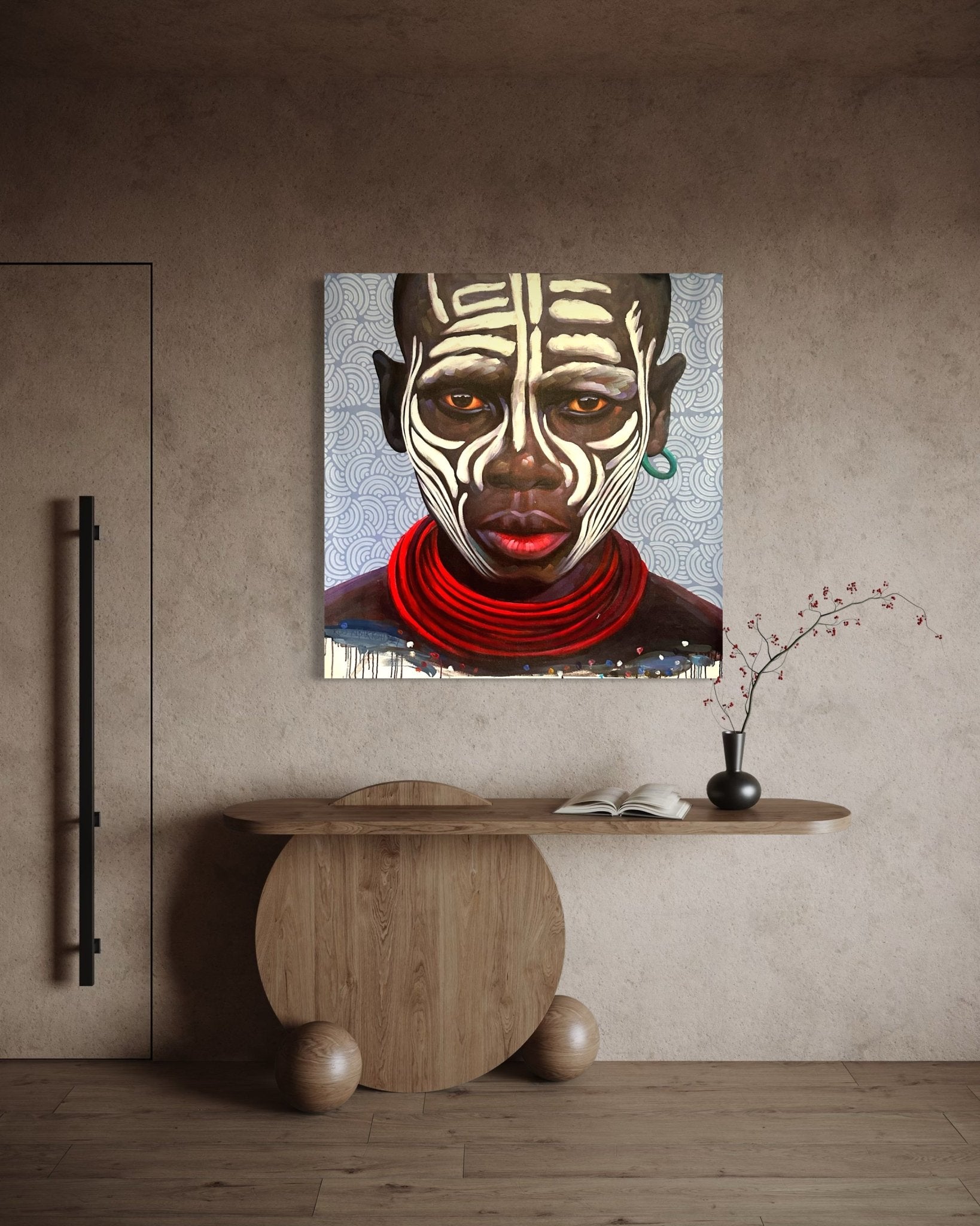 Kwesi Koo Nyarkoh Original Impresionist Painting 1 - Bibianna African Art Collective