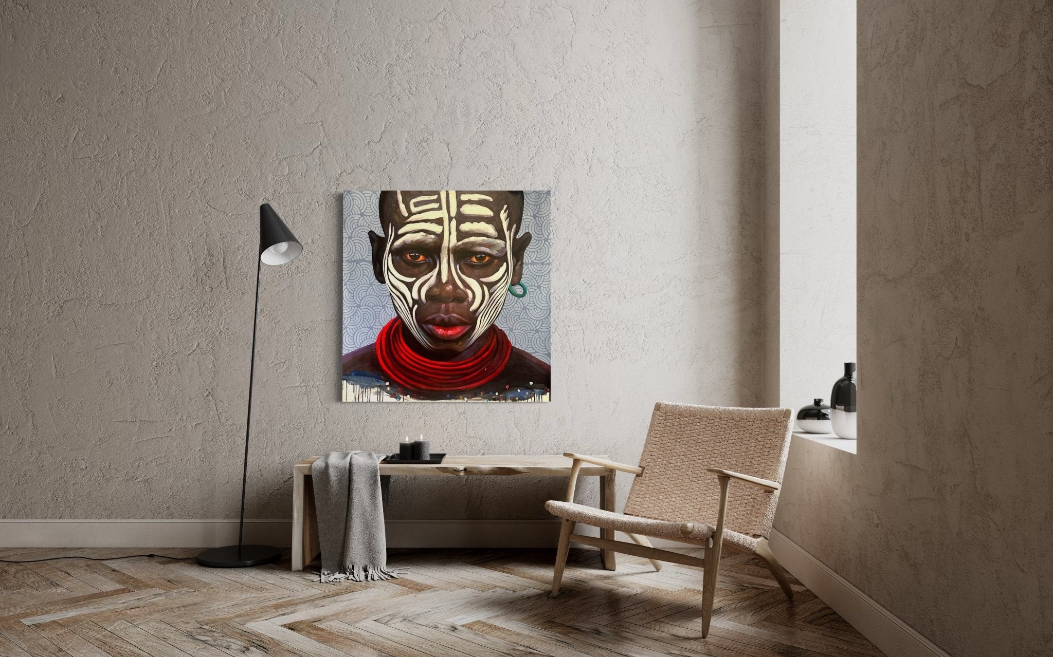 Kwesi Koo Nyarkoh Original Impresionist Painting 1 - Bibianna African Art Collective