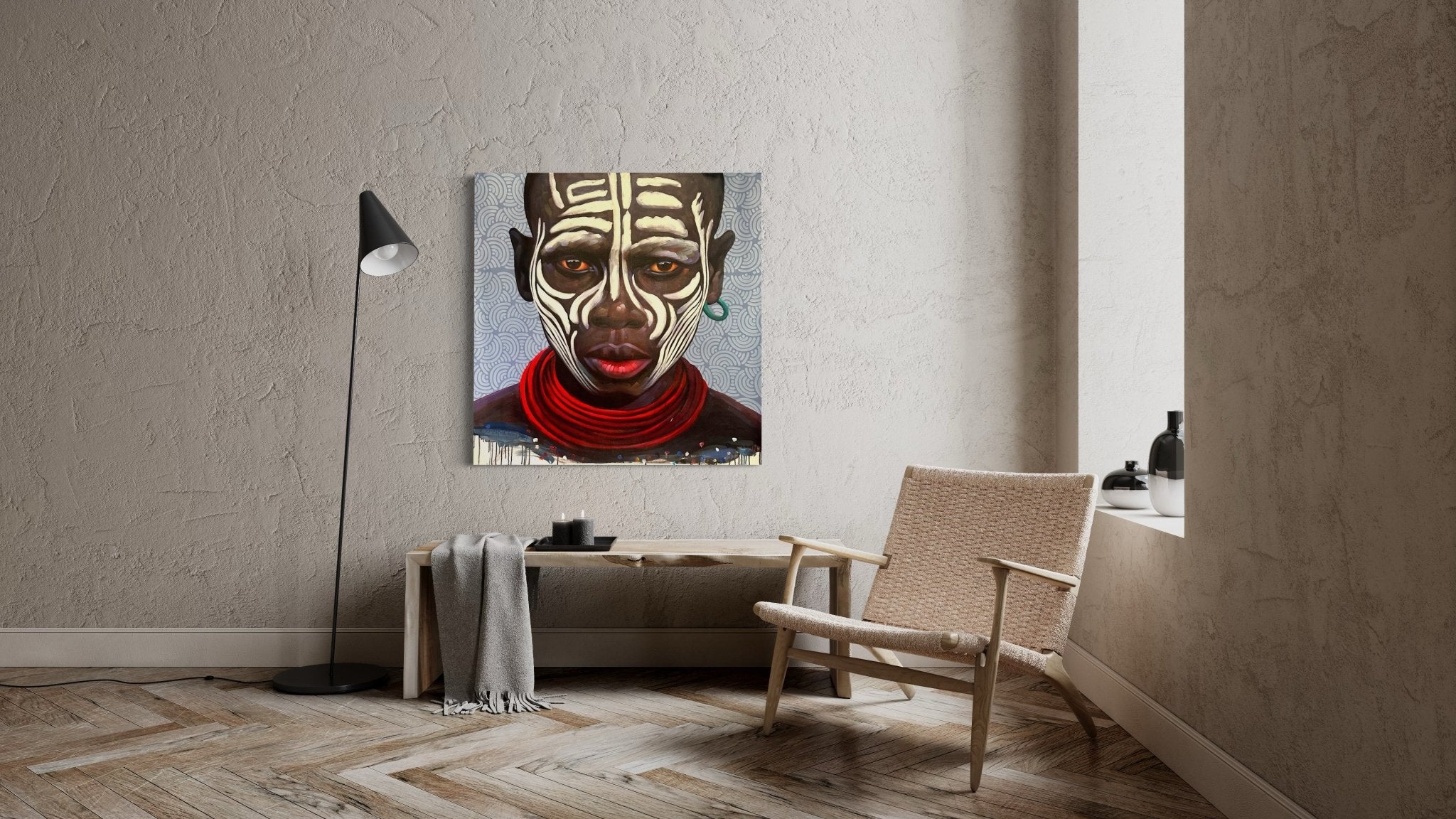 Kwesi Koo Nyarkoh Original Impresionist Painting 1 - Bibianna African Art Collective