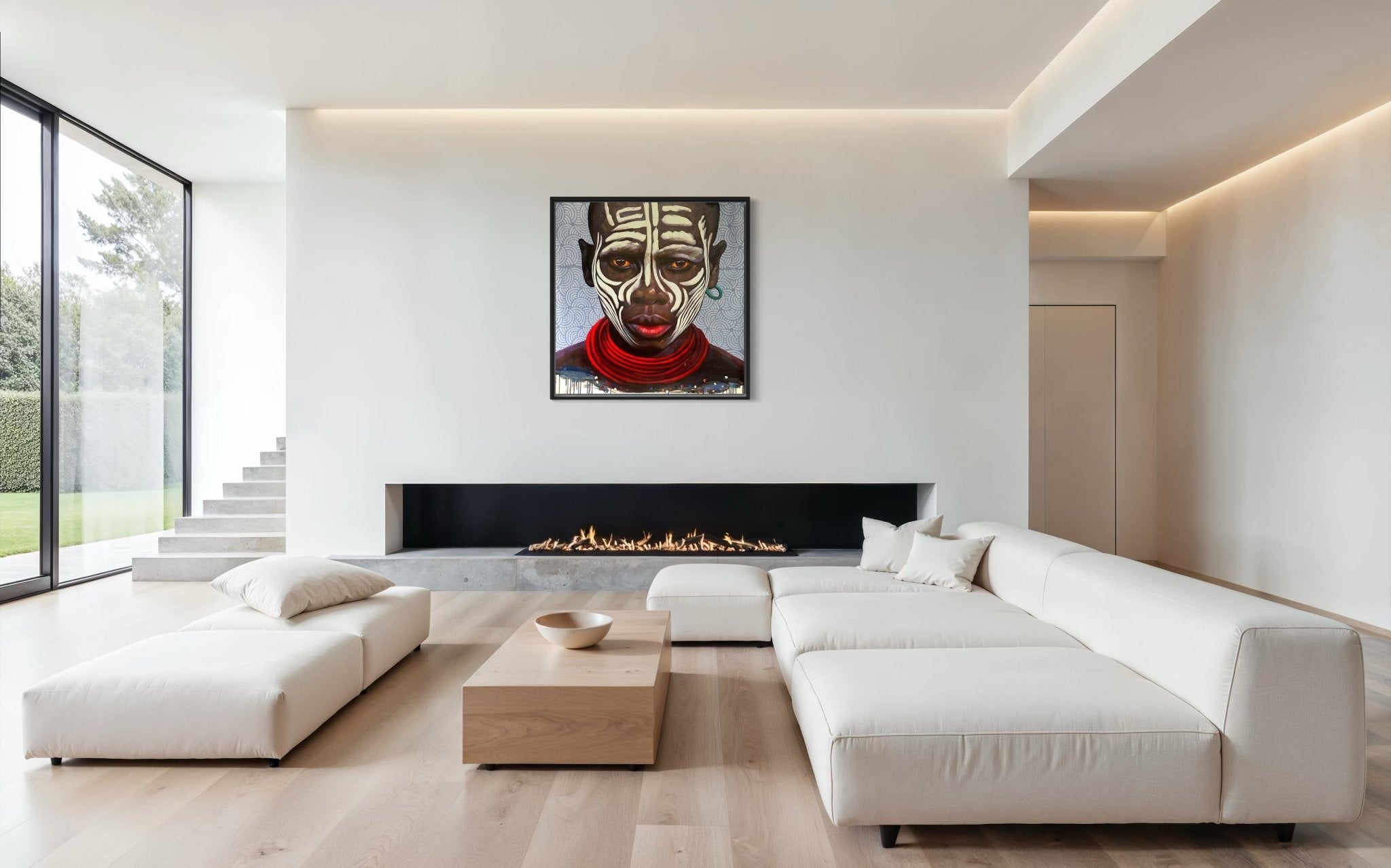Kwesi Koo Nyarkoh Original Impresionist Painting 1 - Bibianna African Art Collective