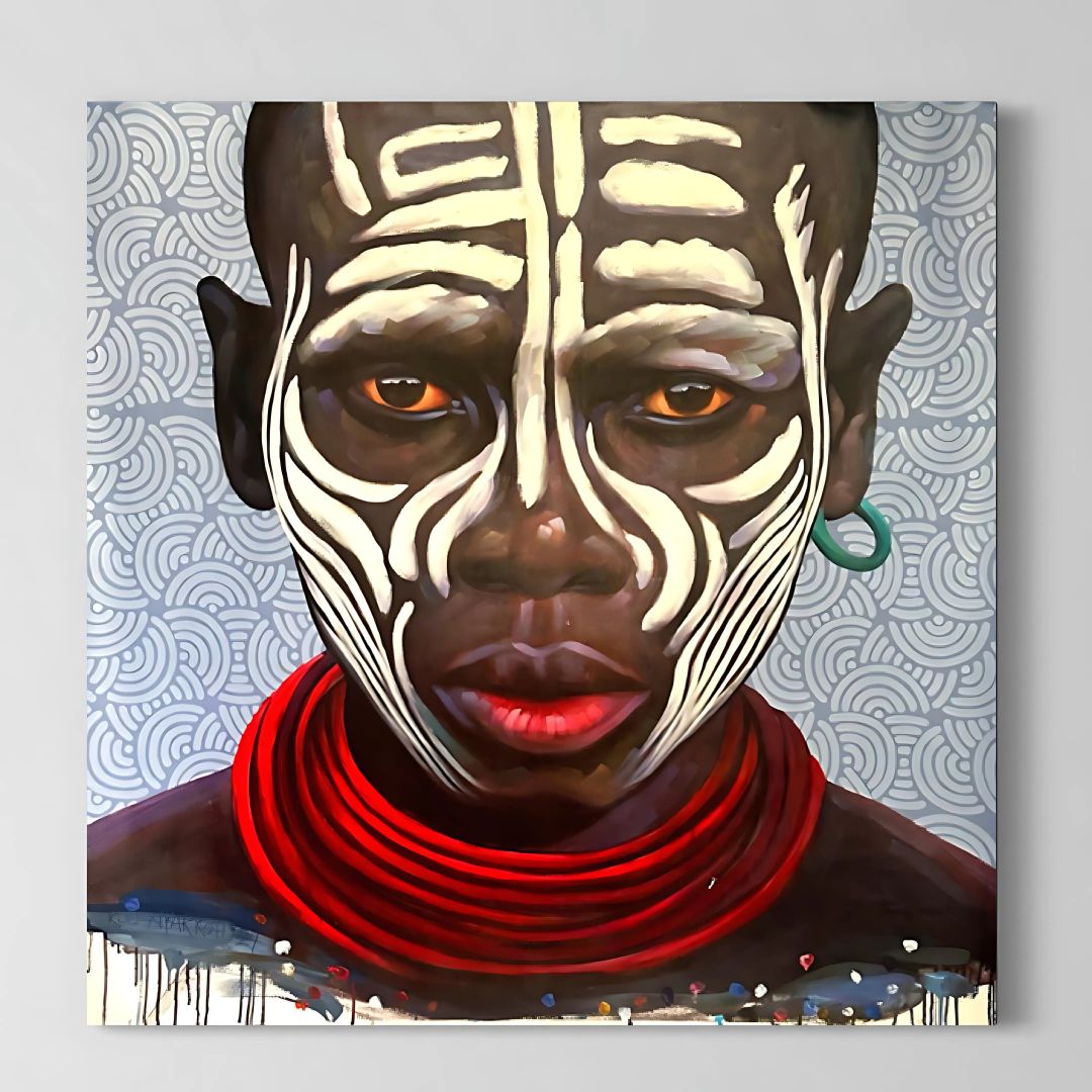 Kwesi Koo Nyarkoh Original Impressionist Painting 1 - Bibianna African Art Collective