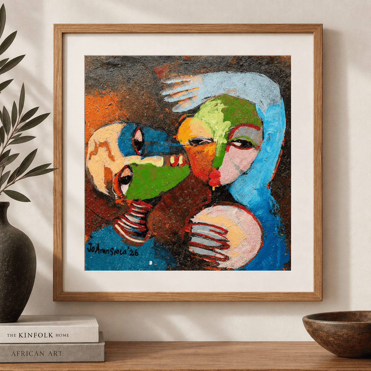 New Miniature Series J.O. Aransiola No. 6 - Bibianna African Art Collective