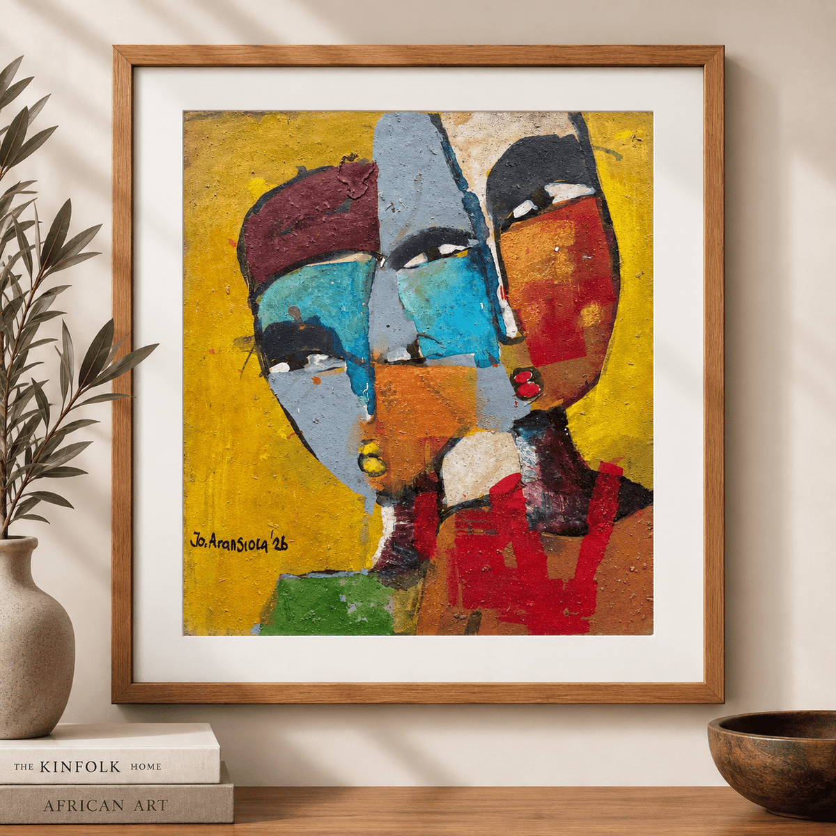 New Miniature Series J.O. Aransiola No. 8 - Bibianna African Art Collective