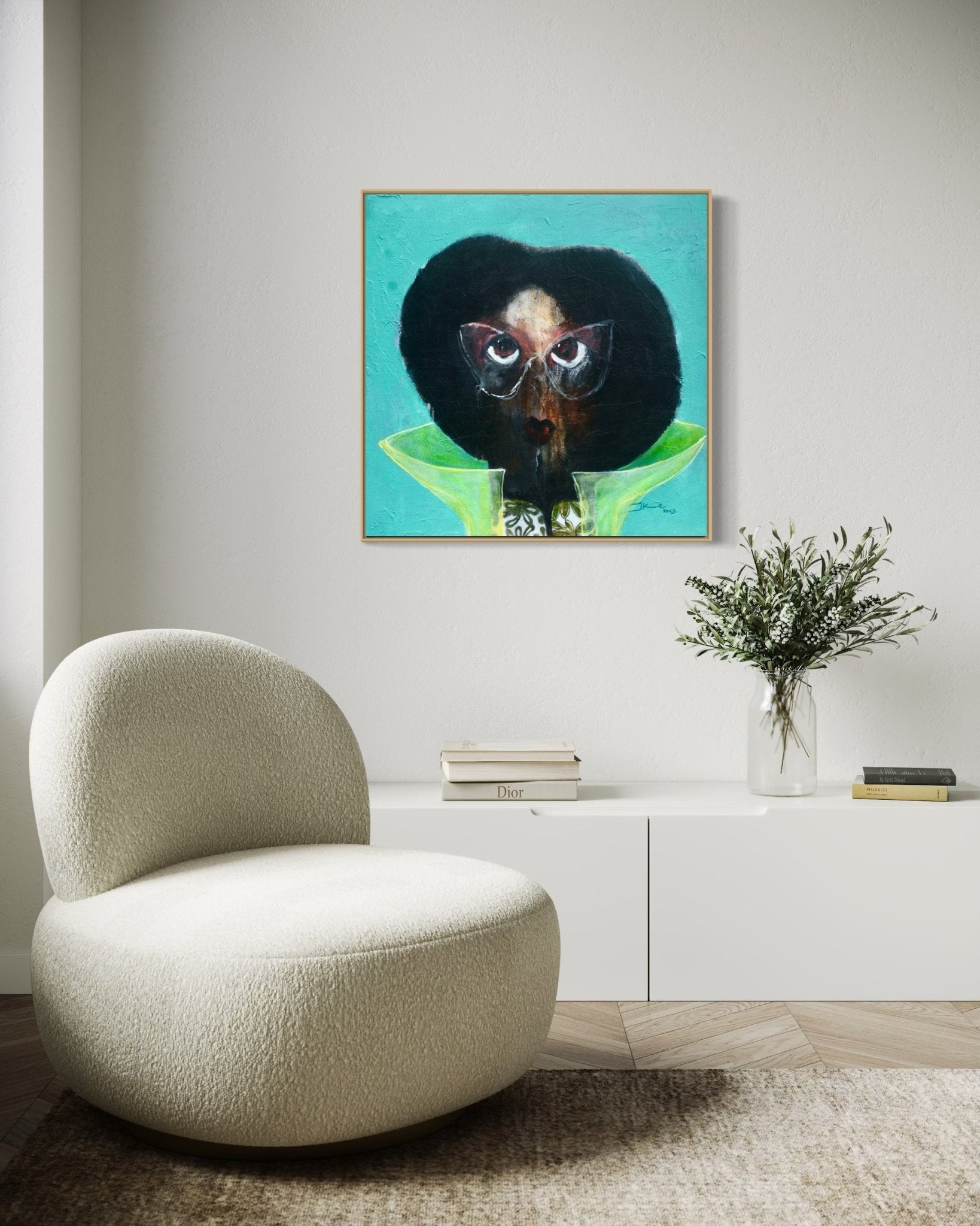 "Office Secretary" - Bibianna African Art Collective