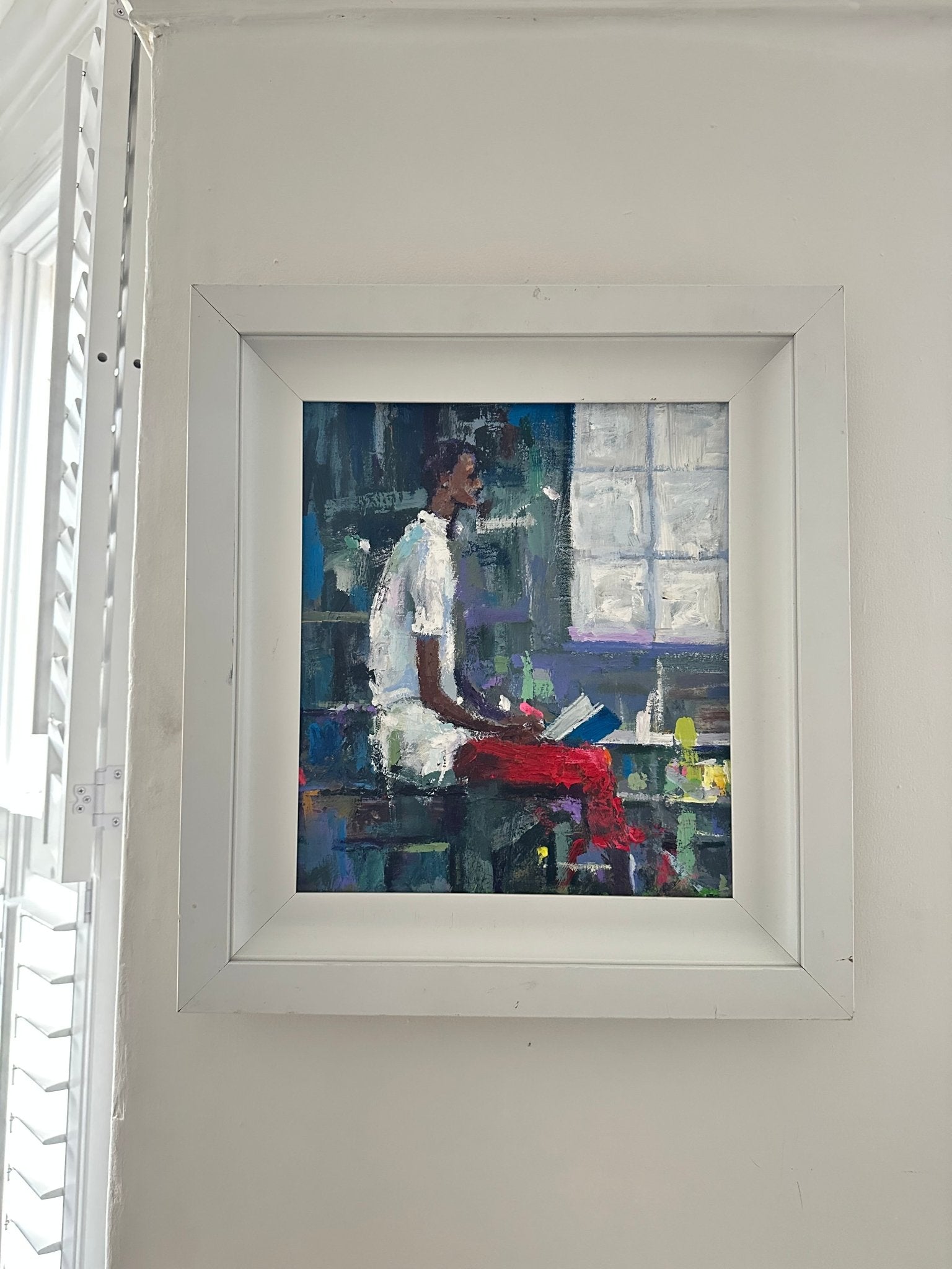 Portrait Painting By Wande George - Bibianna African Art Collective