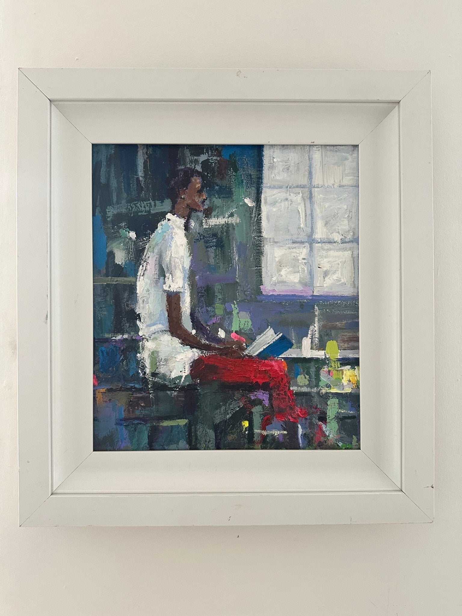 Portrait Painting By Wande George - Bibianna African Art Collective